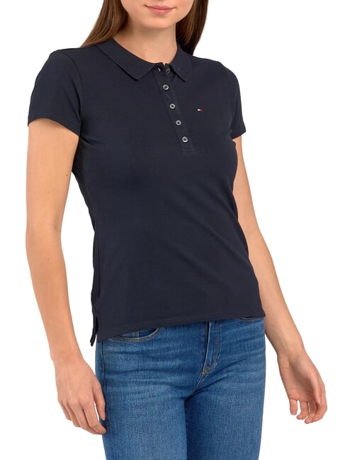 TH Polo a maniche corte da donna desert sky - Polo Donna