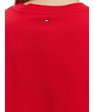 TOMMY HILFIGER TH T-shirt a manica corta regular fit primary red - T-shirt e Top Donna - 4