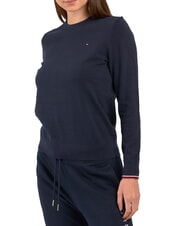 TOMMY HILFIGER TH Pullover da donna scollo tondo desert sky - Maglie Donna - 3