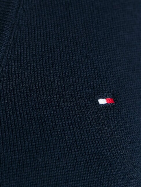 TH Maglione donna con scollo a V blue - Maglie Donna