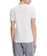 TOMMY HILFIGER TH T-shirt a manica corta regular fit optic white - T-shirt e Top Donna - 2