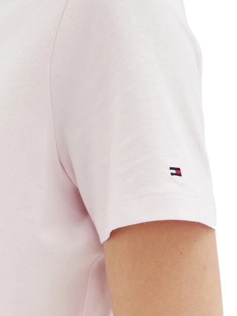 TH T-shirt a maniche corte con stampa light pink - T-shirt e Top Donna