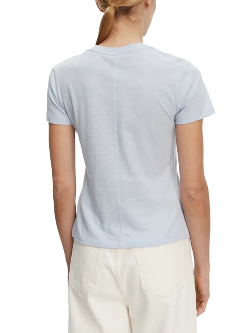 SLUB T-shirt manica corta in cotone breezy blue - T-shirt e Top Donna