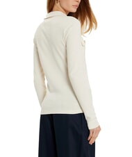 TOMMY HILFIGER TH Polo a manica lunga slim fit - Polo Donna