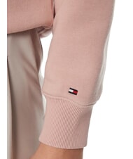 TOMMY HILFIGER MODERN SCRIPT Felpa donna a girocollo foggy pink - Felpe Donna - 4