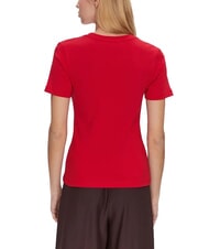 TOMMY HILFIGER TH T-Shirt in cotone primary red - T-shirt e Top Donna - 2