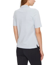 TOMMY HILFIGER TH 1985 Polo donna a maniche corte breezy blue - Polo Donna - 2