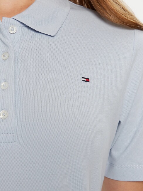 TH 1985 Polo donna a maniche corte breezy blue - Polo Donna