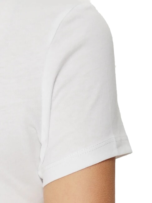 TH JEANS T-shirt manica corta scollo a V white - T-shirt e Top Donna