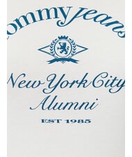 TOMMY HILFIGER NYC RINGER T-shirt manica corta slim fit ancient white - T-shirt e Top Donna - 4