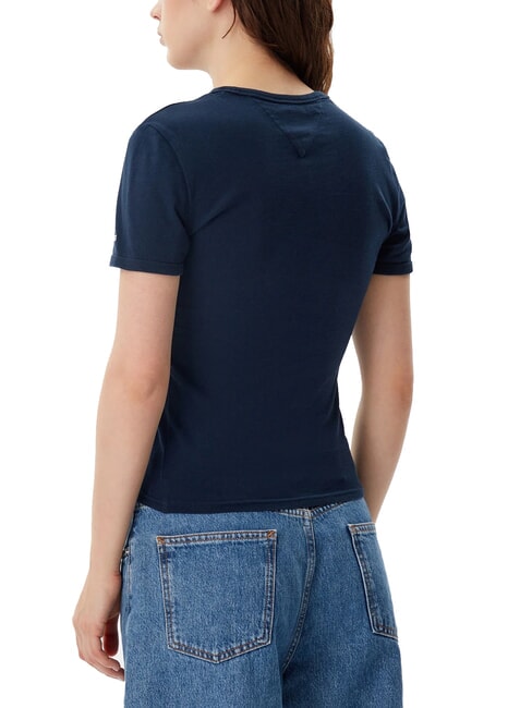 NYC RINGER T-shirt manica corta slim fit dark night navy - T-shirt e Top Donna