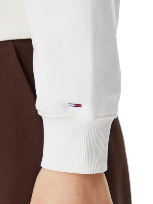 SCRIPT LOGO Felpa con cappuccio relaxed fit ancient white - Felpe Donna