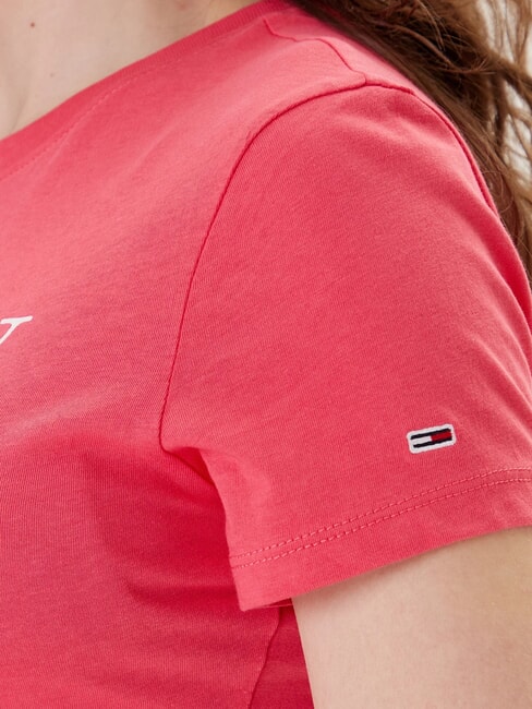 TH JEANS T-shirt in cotone con stampa logo amour - T-shirt e Top Donna