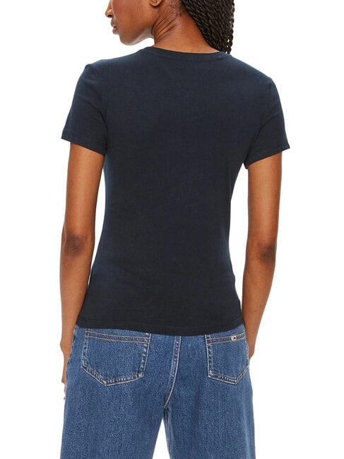 SCRIPT LOGO T-shirt manica corta dark night navy - T-shirt e Top Donna