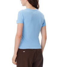 TOMMY HILFIGER TH JEANS T-shirt in cotone con stampa logo - T-shirt e Top Donna