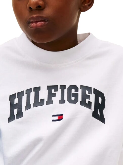 KIDS BIMBA T-shirt a maniche corte relaxed fit white - T-shirt Bambino