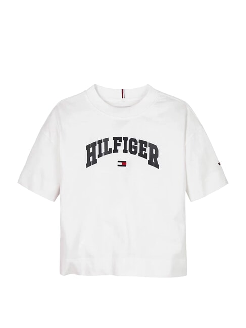 KIDS BIMBA T-shirt a maniche corte relaxed fit white - T-shirt Bambino