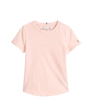 TOMMY HILFIGER KIDS BIMBA T-shirt maniche corte slim fit coral ice - T-shirt Bambino - 4