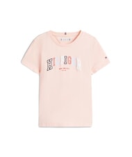TOMMY HILFIGER KIDS BIMBA T-shirt manica corta con stampa coral ice - T-shirt Bambino - 4