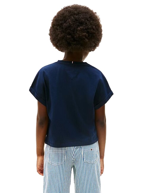 KIDS BIMBA T-shirt maniche corte relaxed fit dark night navy - T-shirt Bambino