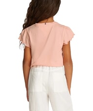 TOMMY HILFIGER KIDS BIMBA T-shirt manica corta con riccetti coral ice - T-shirt Bambino - 2