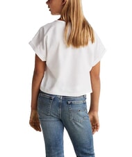 TOMMY HILFIGER KIDS BIMBA T-shirt a maniche corte con logo rilievo - T-shirt Bambino