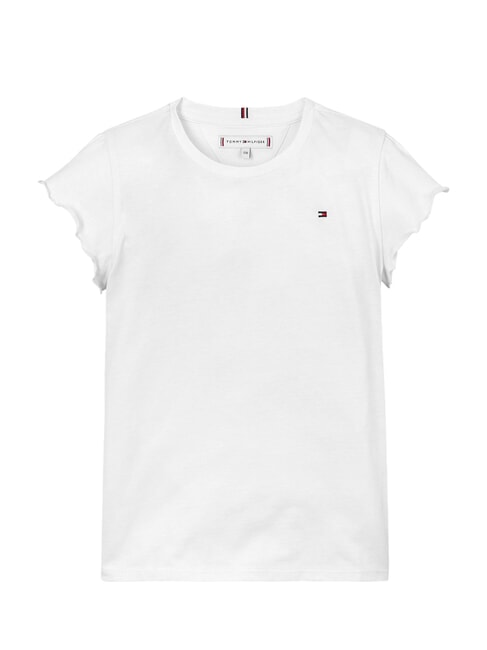 KIDS BIMBA T-shirt manica corta con riccetti white - T-shirt Bambino