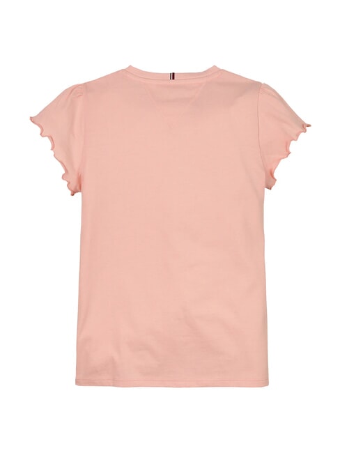 KIDS BIMBA T-shirt manica corta con riccetti coral ice - T-shirt Bambino