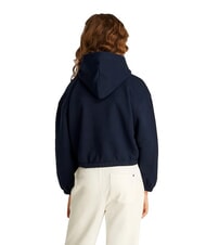 TOMMY HILFIGER KIDS BIMBA Felpa con cappuccio patch paillettes dark night navy - Felpe Bambini - 2