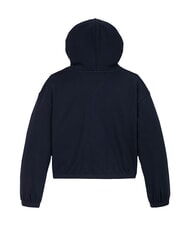 TOMMY HILFIGER KIDS BIMBA Felpa con cappuccio patch paillettes dark night navy - Felpe Bambini - 5