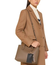 TOMMY HILFIGER TH ICON Borsa a mano, con tracolla nordic taupe - Borse Donna - 4