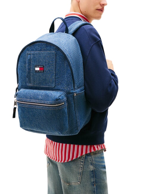 TJ UTILITY Zaino in denim denim medium - Zaini Scuola & Tempo Libero