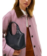 TOMMY HILFIGER TH LOGO Borsa a spalla, con tracolla black - Borse Donna - 4