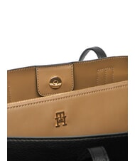 TOMMY HILFIGER TH ICON Shopper con pochette black - Borse Donna - 4