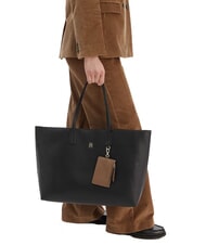 TOMMY HILFIGER TH ICON Shopper con pochette black - Borse Donna - 5