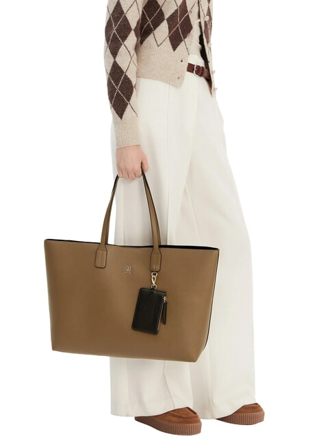 TH ICON Shopper con pochette nordic taupe - Borse Donna