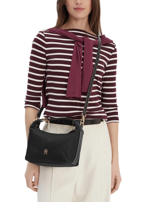 TH GO Mini Bag a spalla, con tracolla black - Borse Donna