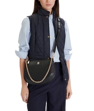 TOMMY HILFIGER TH GLAM Borsetta a spalla, con tracolla black - Borse Donna - 5