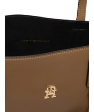 TOMMY HILFIGER TH ICON Borsa a mano, con tracolla nordic taupe - Borse Donna - 4