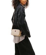 TOMMY HILFIGER TJ DAILY ELEVATED Micro Bag a tracolla gulf sand - Borse Donna - 4