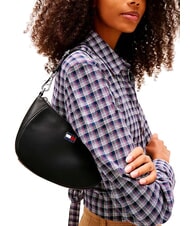 TOMMY HILFIGER TJ DAILY ELEVATED Borsa a spalla black - Borse Donna - 4