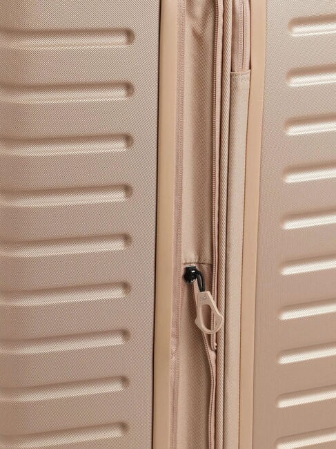 FLYDUCK Trolley grande espandibile champagne - Trolley Rigidi