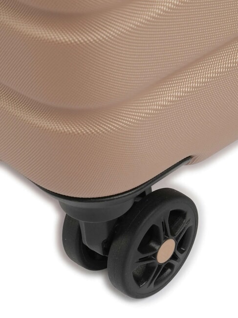 FLYDUCK Trolley grande espandibile champagne - Trolley Rigidi