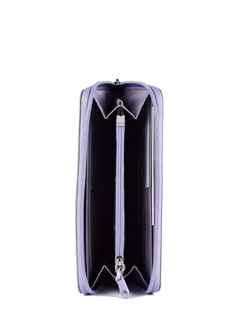 MD20 Portafoglio grande zip around lavander - Portafogli Donna