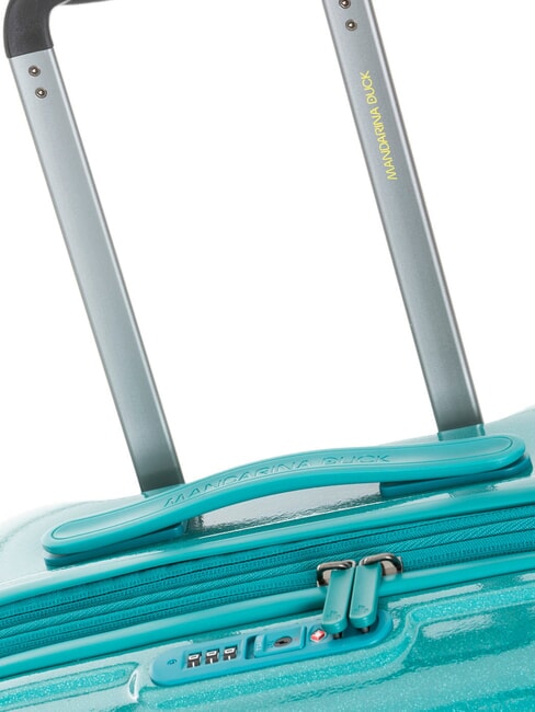 LOGODUCK Trolley Medio, espandibile glitter green - Trolley Rigidi