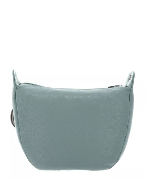 MELLOW  Sacca a tracolla in pelle iceberg green - Borse Donna