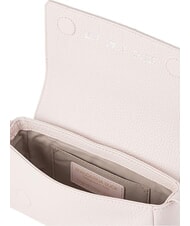 MANDARINA DUCK MELLOW LEATHER Borsa mini a tracolla in pelle candy pink - Borse Donna - 3