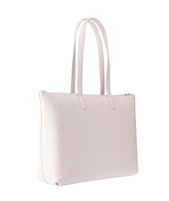 MANDARINA DUCK MELLOW LEATHER Shopping Bag in pelle candy pink - Borse Donna - 2