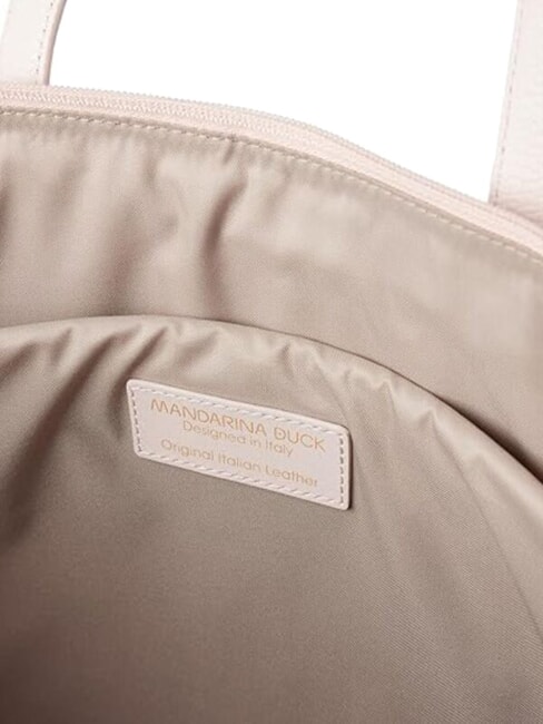 MELLOW LEATHER Shopping Bag in pelle candy pink - Borse Donna