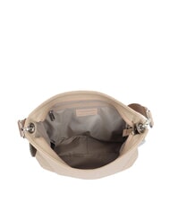 MANDARINA DUCK MELLOW LEATHER Borsa sacca pelle tracolla warm taupe - Borse Donna - 4